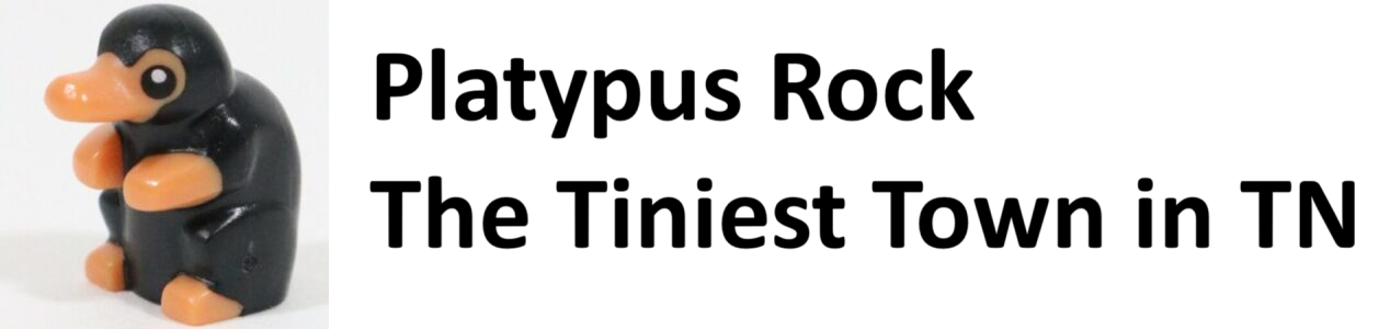 Logo for Welcome to Platypus Rock, TN